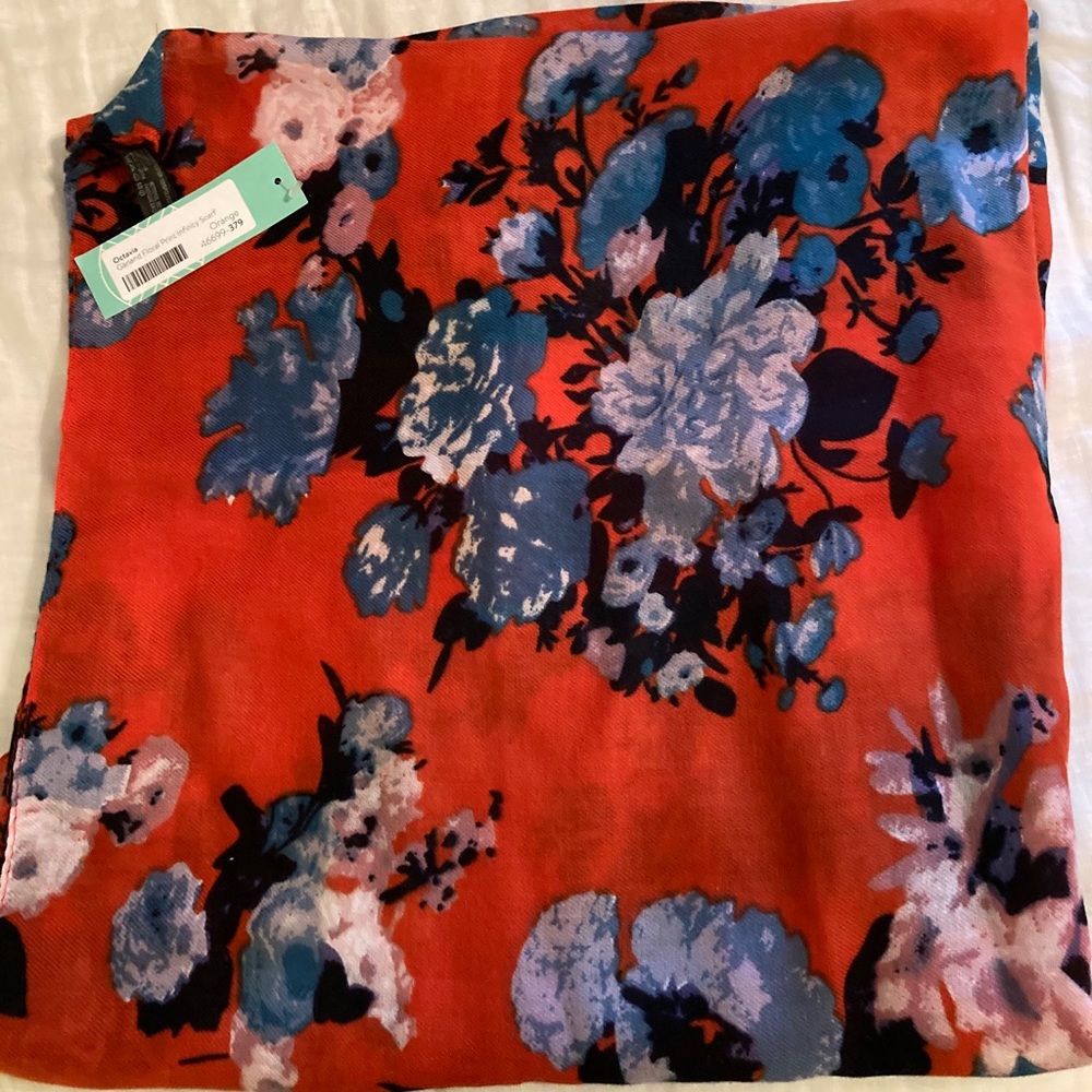 Stitch Fix Octavia Garland Floral Scarf, NWT